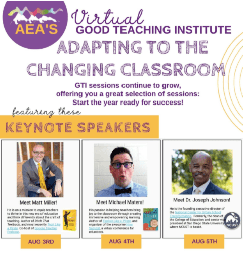 AEA's Good Teaching Institute Flyer 